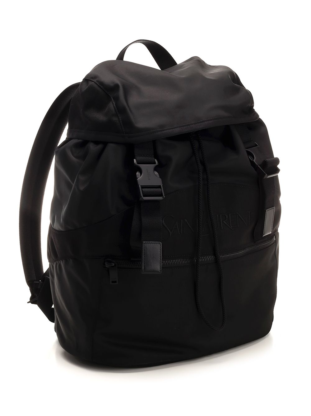 Saint Laurent Nylon Backpack Backpacks & Travels - Black | e7223a4dbe45a8fb8df32172d411c02db36a90ec