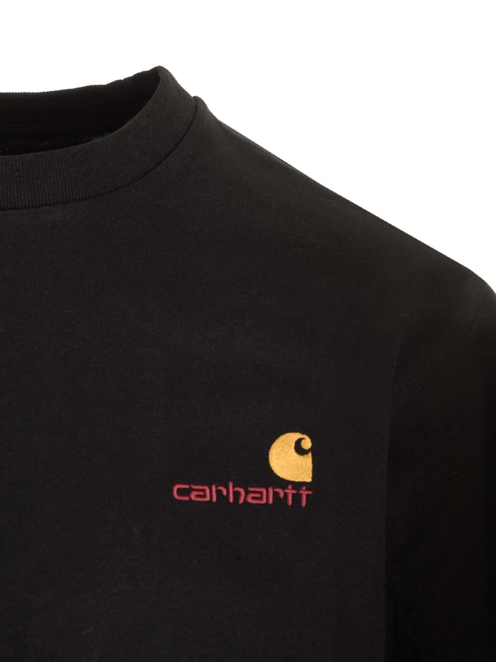 Carhartt Wip S/S American Script T-Shirt - Black | e564f3757bcdef3114ac96bdfc1f578e380123a6