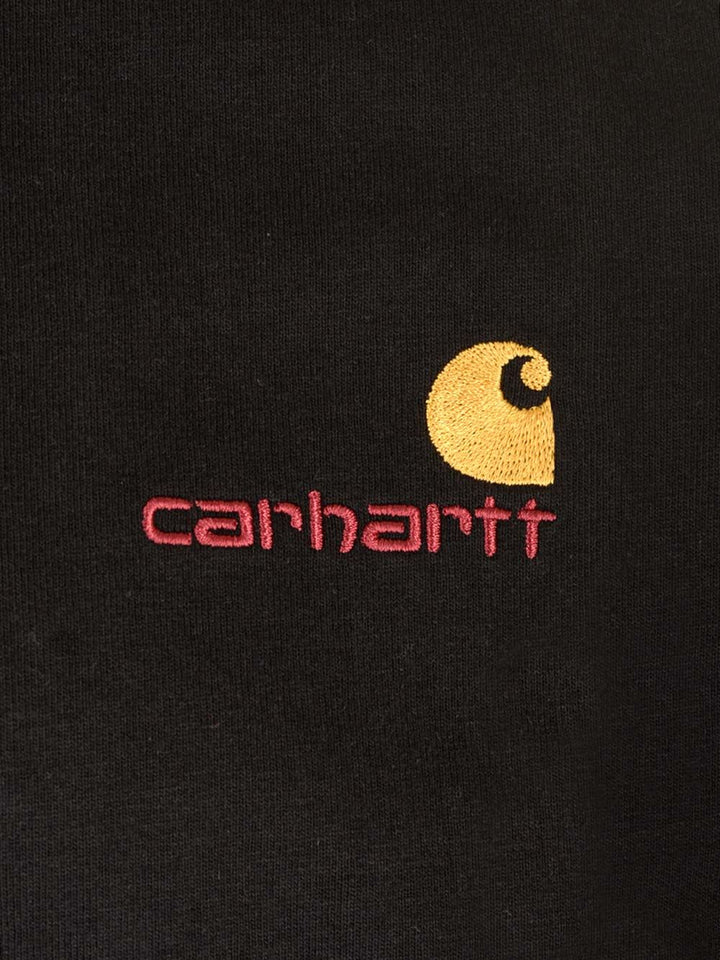 Carhartt Wip S/S American Script T-Shirt - Black | 17dd74f5e7f5d4a16f5064d34d620e7cd180e6bb
