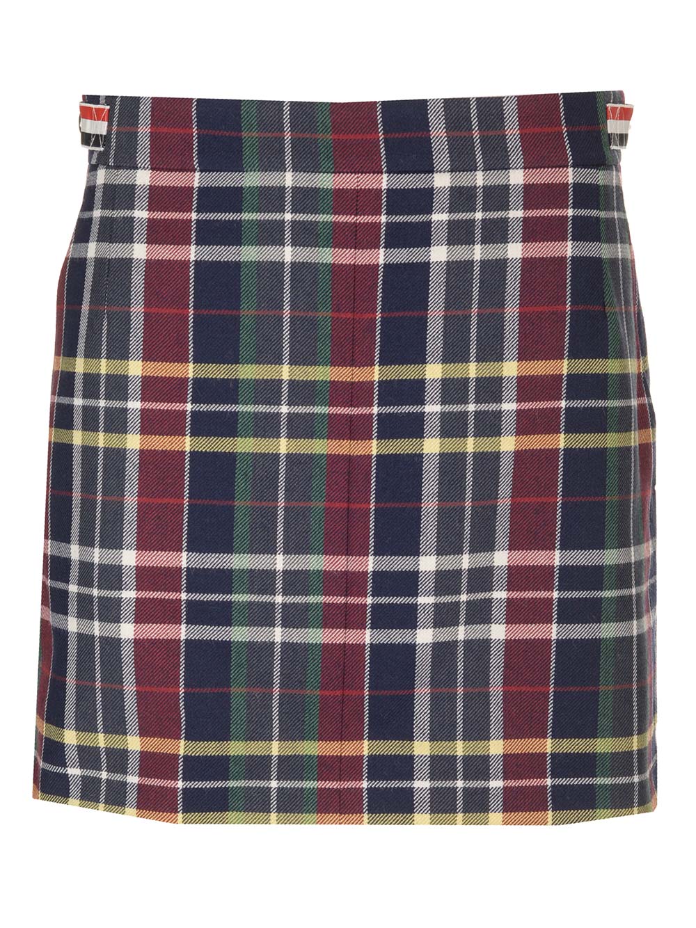 Thom Browne Tartan Mini Skirt Skirts - Blue | b9b550716c7217c073f77372485df56ed07e1338