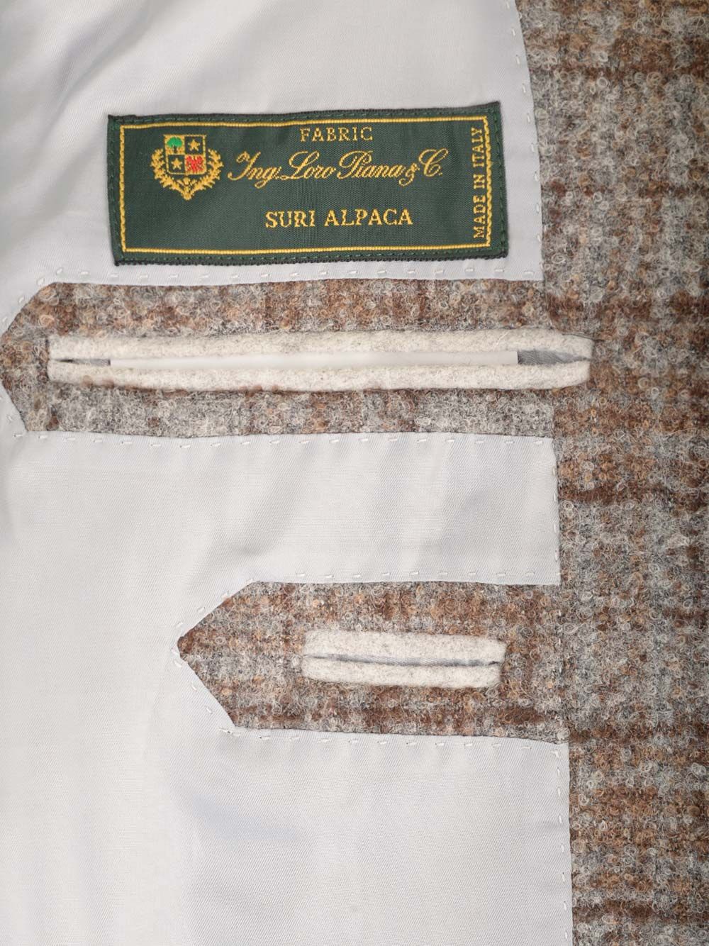Al Duca D'Aosta Tartan Jacket Jackets - Grey | da440339b5badee897b8e015c890e1f25a09ed67