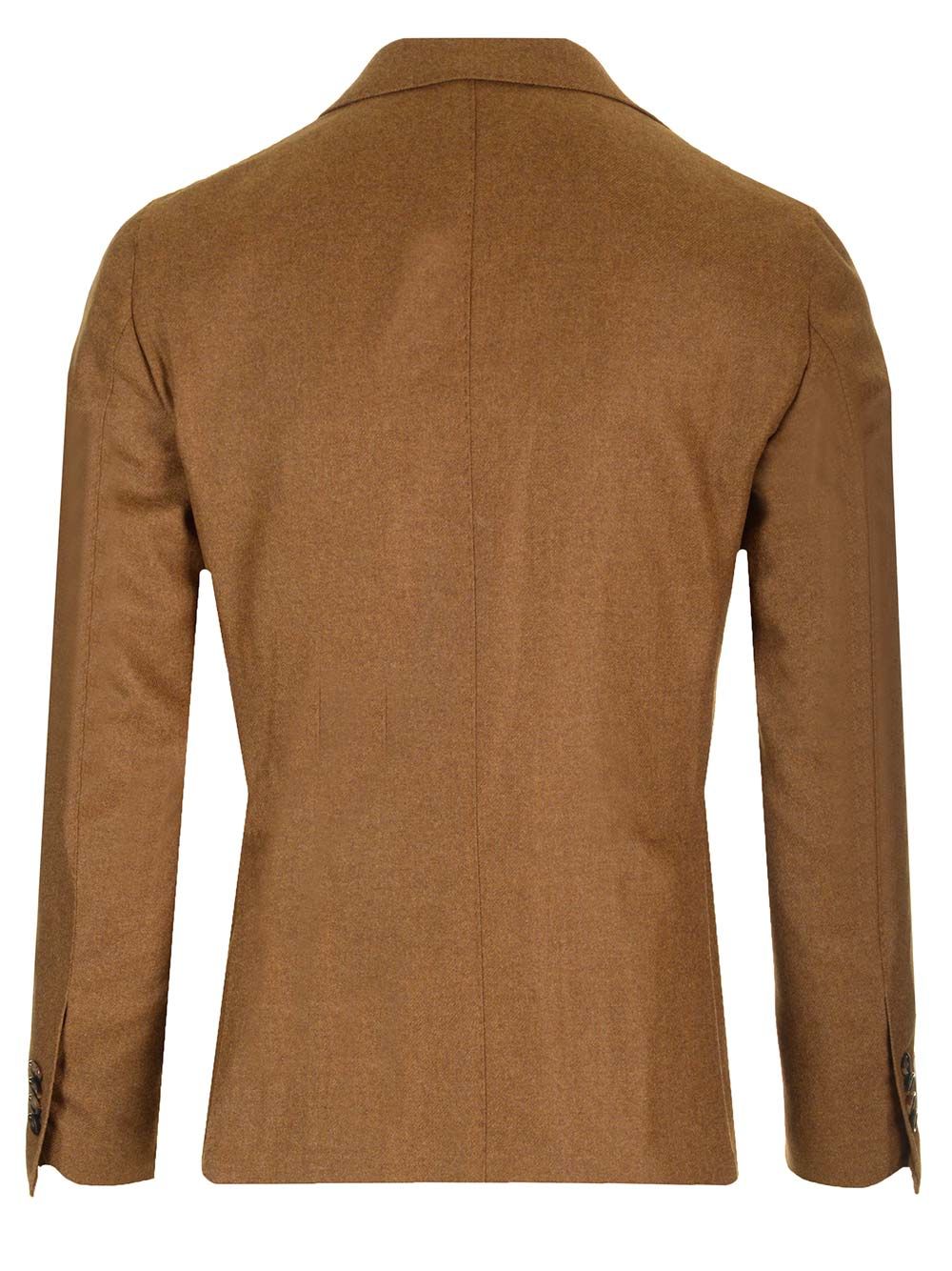Al Duca D'Aosta Double-Breasted Jacket With Metal Gold Buttons Jackets - Brown | 3bed9087e1755d606d0085b1c2853847d3b1c9d7