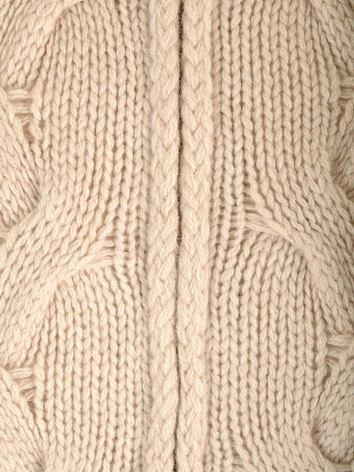 Al Duca D'Aosta Cashmere Blend Cardigan Knitwear - Beige | c1004536f80c8f6c3732e79a21621ee5b8eda86e