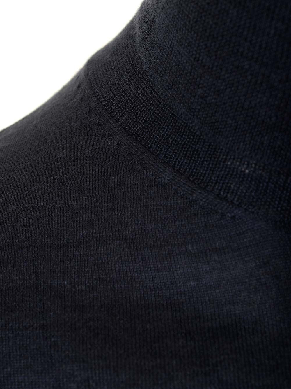 Al Duca D'Aosta Cashmere And Silk Turtleneck Sweater Knitwear - Blue | cfadabf2fb305eeea61684db36ad950aa0d3cd91