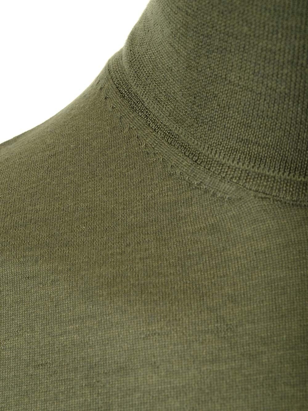 Al Duca D'Aosta Cashmere And Silk Turtleneck Sweater Knitwear - Green | e316a6e5a59c59f22da5e2d2e4fab5469d883539