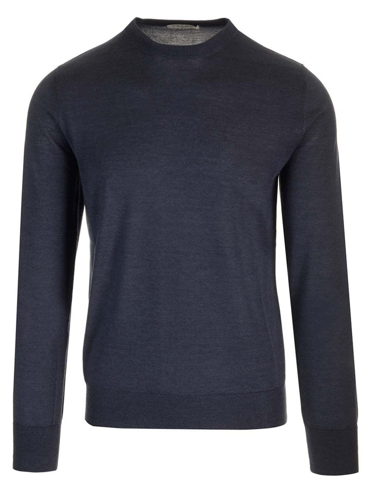 Al Duca D'Aosta Crewneck Sweater Knitwear - Blue | abd03749553526f69f5ee58d30f9e90814ad7149