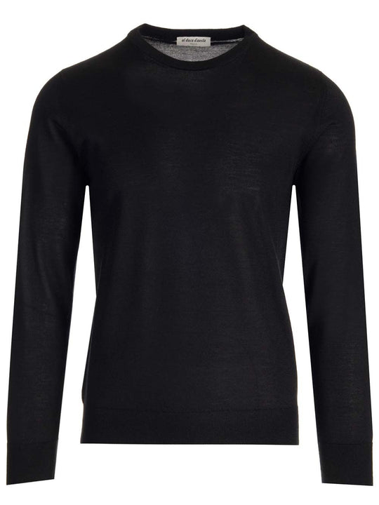 Crewneck Sweater Knitwear Black