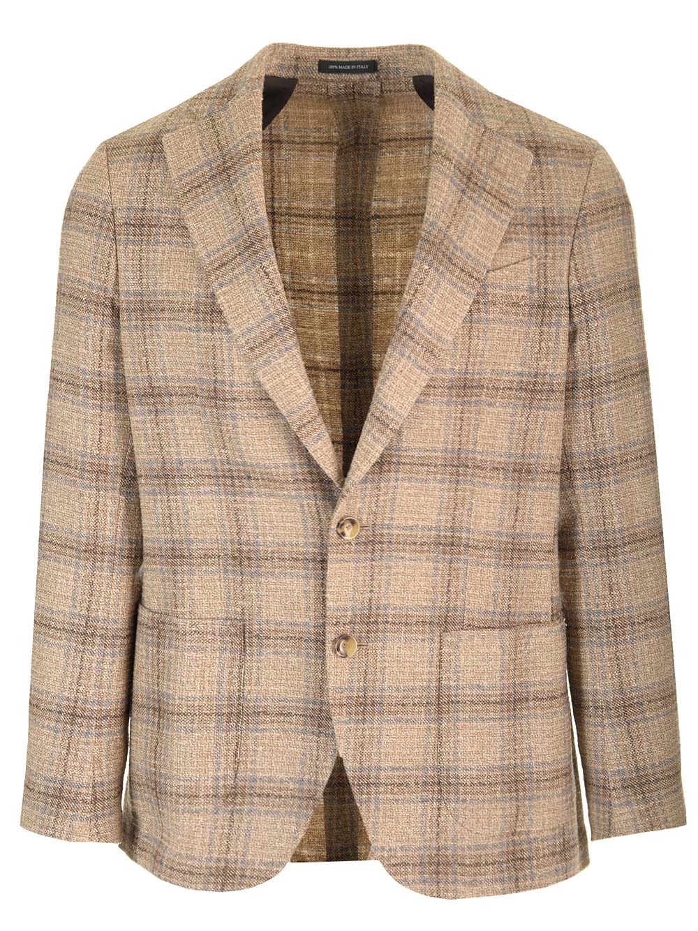 Al Duca D'Aosta Tartan Jacket Jackets - Brown | 82215ce4f895f0bae3e88ed469831aeaf49f2e80