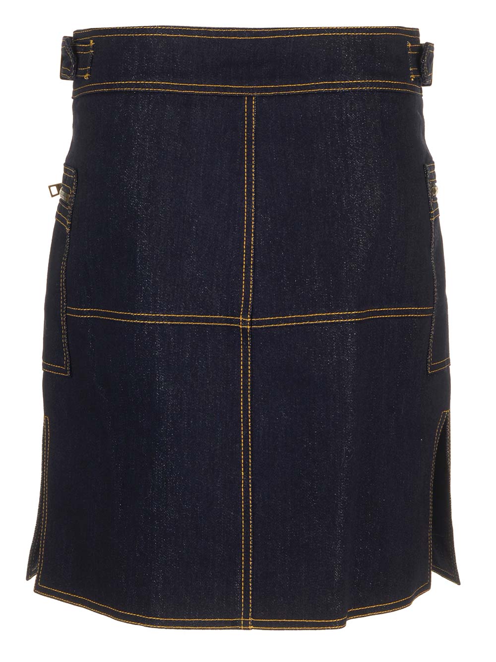 Etro Stretch Denim Skirt Skirts - Blue | 044253ac80b75a2e9fe5830661f1fbb41ac987fc