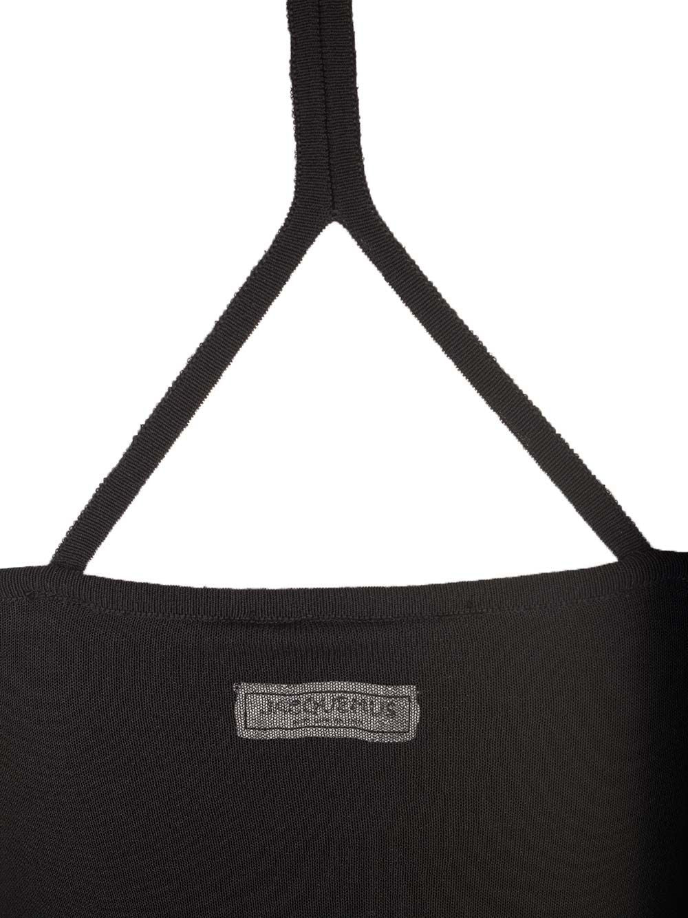 Jacquemus La Robe Maille Nodo Dresses - Black | 15cb1dea456b9912c71f80dc4edc85bde38f261e