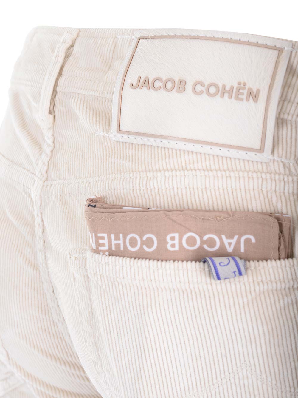 Jacob Cohen “Nick Slim” Trousers - Beige | 5737afde8d9eb0af5d4c509de7d348aea2226f29