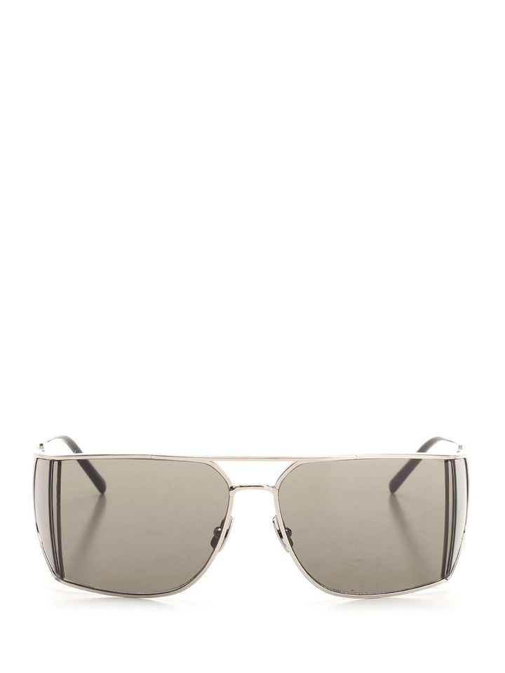 Saint Laurent Sl 750 Sun Glasses - Silver | 3eb9000b4c037844a76bd8f8481dd34d7eee7e4a