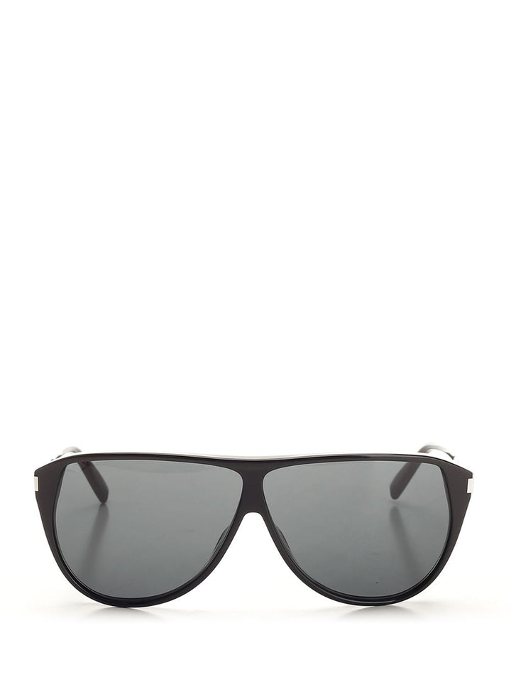 Saint Laurent Gaspar Glasses - Black | 4d7aaba0250cfc4613dbab564a9a7e5d1003e37e