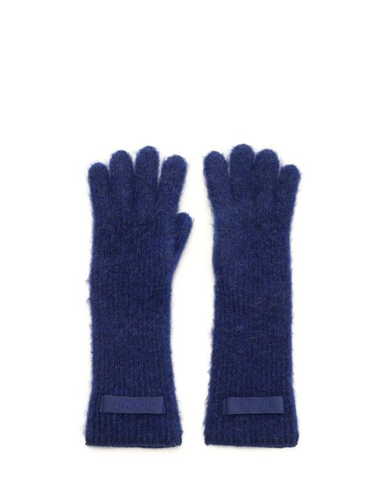 Wool Gloves Blue