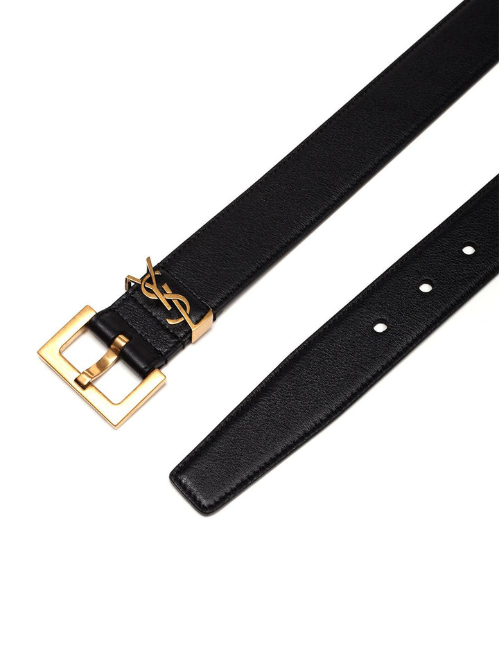 Saint Laurent Ysl Belts - Black | 929d65e5874649b2afc852d28731276312d38680