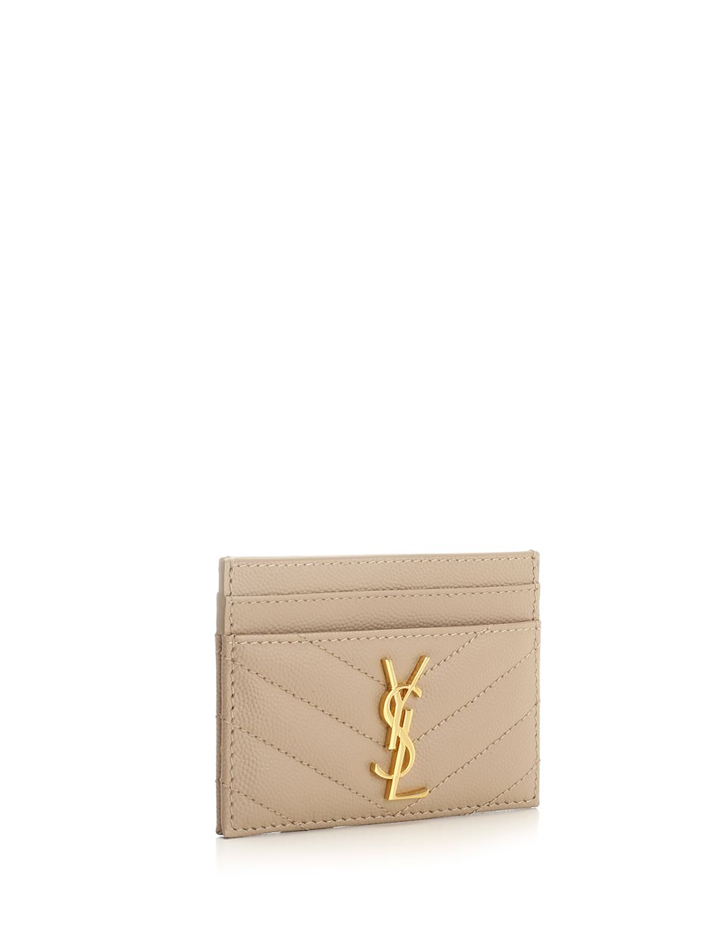 Saint Laurent Monogram Card Case Wallets - Black | cb1c25937470126e94653358f7965a2dcba20892