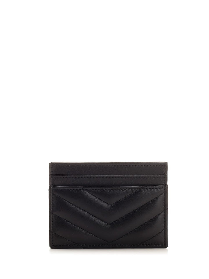 Saint Laurent Monogram Card Case Small leather goods - Black | 587d8e25cd0df6c3a425c6f177945c967cfcc89d