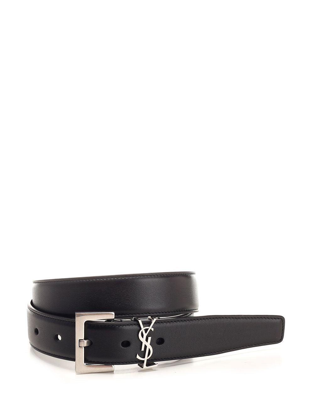Saint Laurent Ysl Belts - Black | 7690eba62b787c7bd0df666bf028d9011e643663
