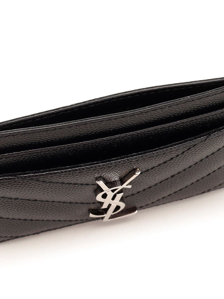 Saint Laurent Monogram Card Case Small leather goods - Black | 379018779af82d30ffbcdd89206967897211c5e5