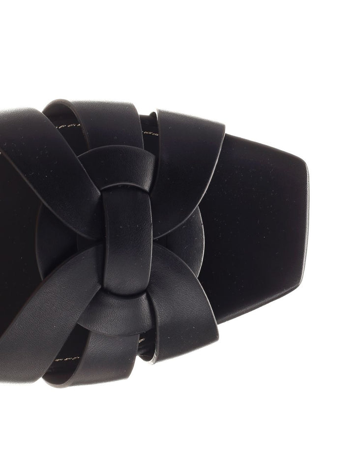 Saint Laurent Nu Pieds Tribute Sandals - Black | 56280dadf01450143871096d36c7600e37211090