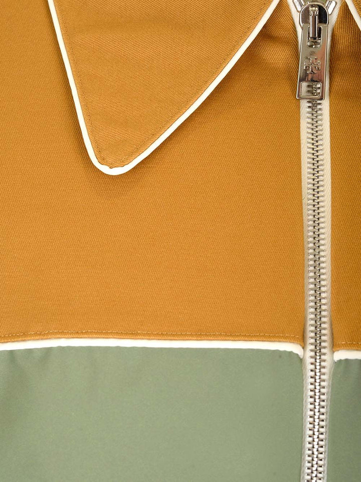 Tory Burch Reflective Nylon Jacket Jackets - Green | 470d29ce4fdc88fe9fdd5348e58509ec3f6bd51d