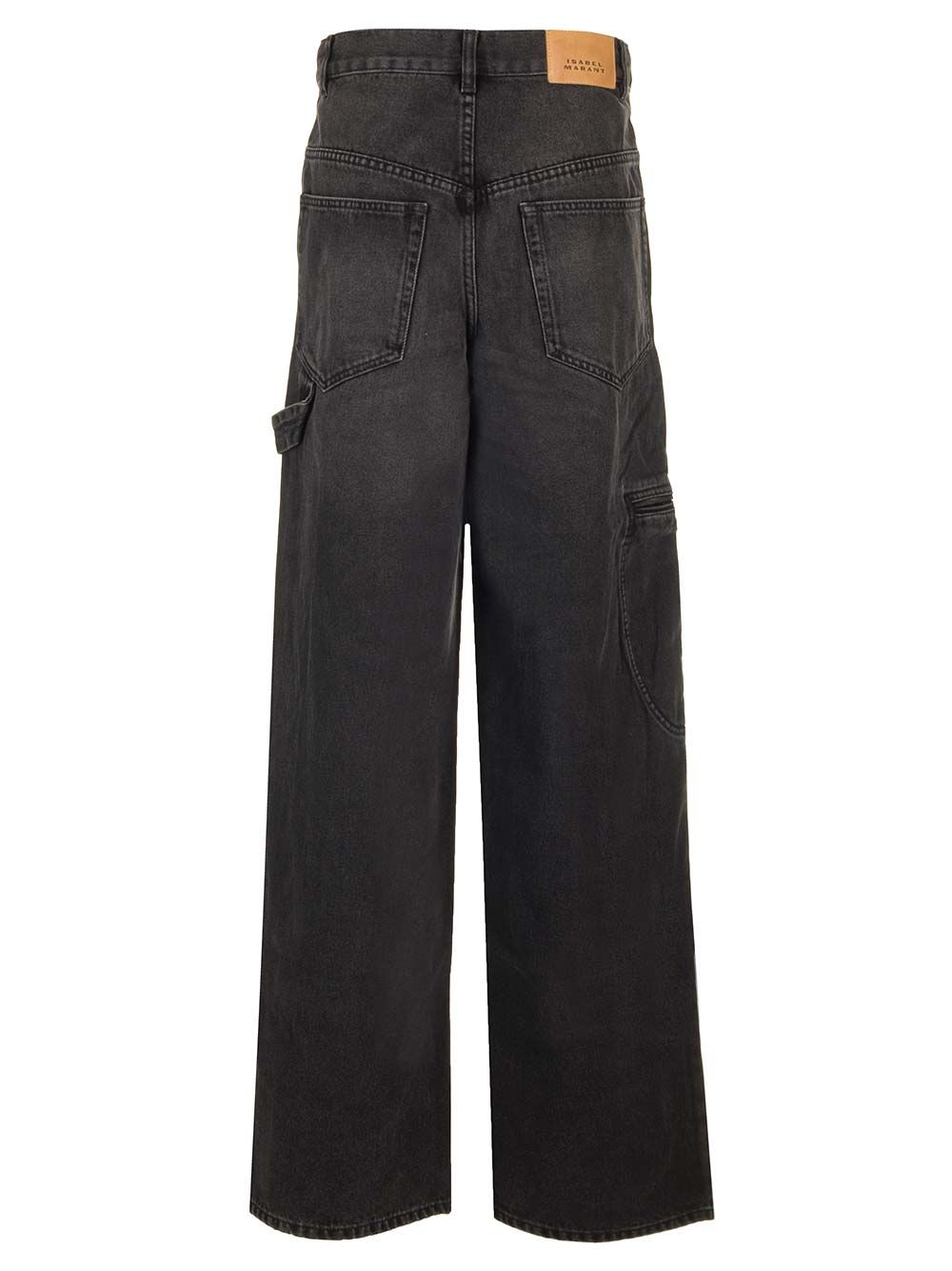 Marant Etoile Solene Jeans - Black | 39e7c9743ae503a8d35316093ada737cdc36fbaf