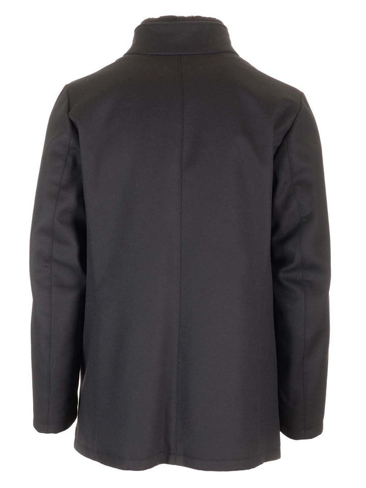 Al Duca D'Aosta Fur Jacket Jackets - Blue | 720ebe7e01aa8969ac857dd1072a18d3b3d32ff0
