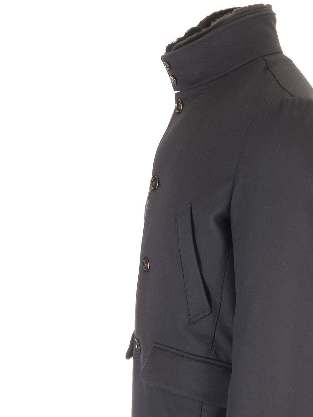 Al Duca D'Aosta Fur Jacket Jackets - Blue | fcaa37987ad96b9bddac64a4599560f48e41a0b8