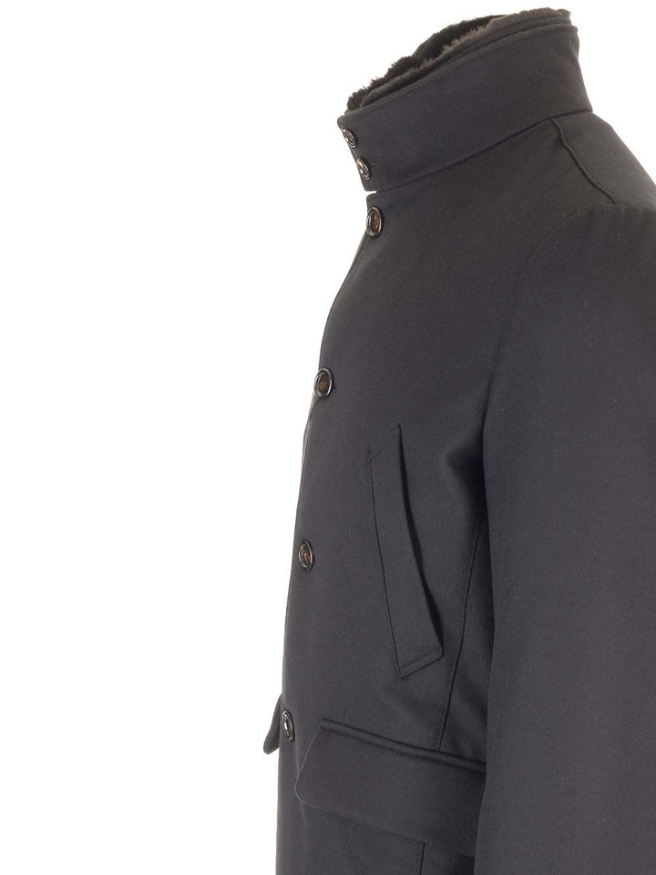 Al Duca D'Aosta Fur Jacket Jackets - Blue | fcaa37987ad96b9bddac64a4599560f48e41a0b8