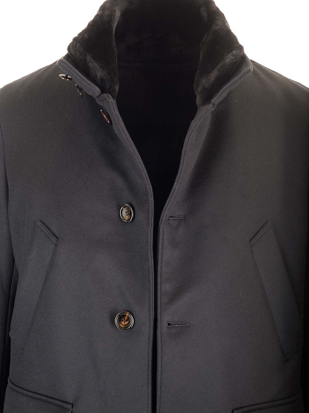 Al Duca D'Aosta Fur Jacket Jackets - Blue | 9a0ba6ffcb215de57e8d71fdc695d185c458b243