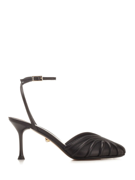 Thalia" Sandals Black