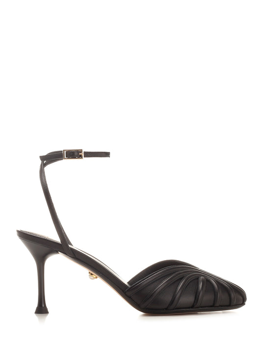 Thalia" Sandals Black
