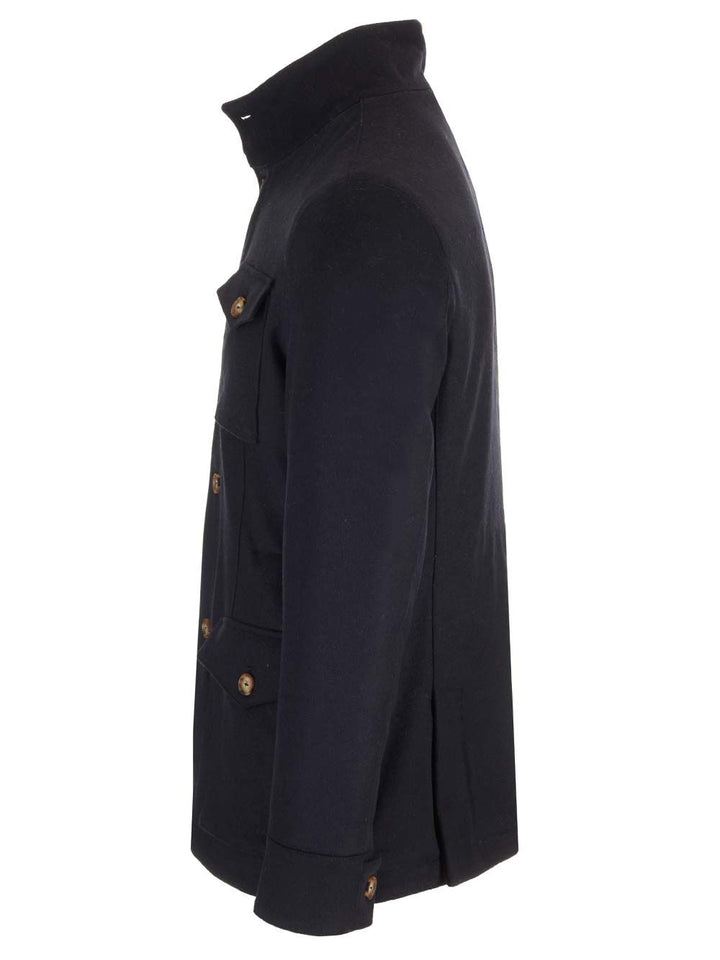 Al Duca D'Aosta Blue Safari Jacket Jackets - Blue | 59178cda42a554412c50ed67e3545482d6139fab