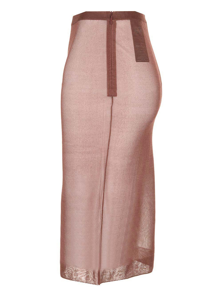Saint Laurent Pencil Skirt Skirts - Bordeaux | 2e2743a39296e61faf9c852bfbd671a8bd570e15