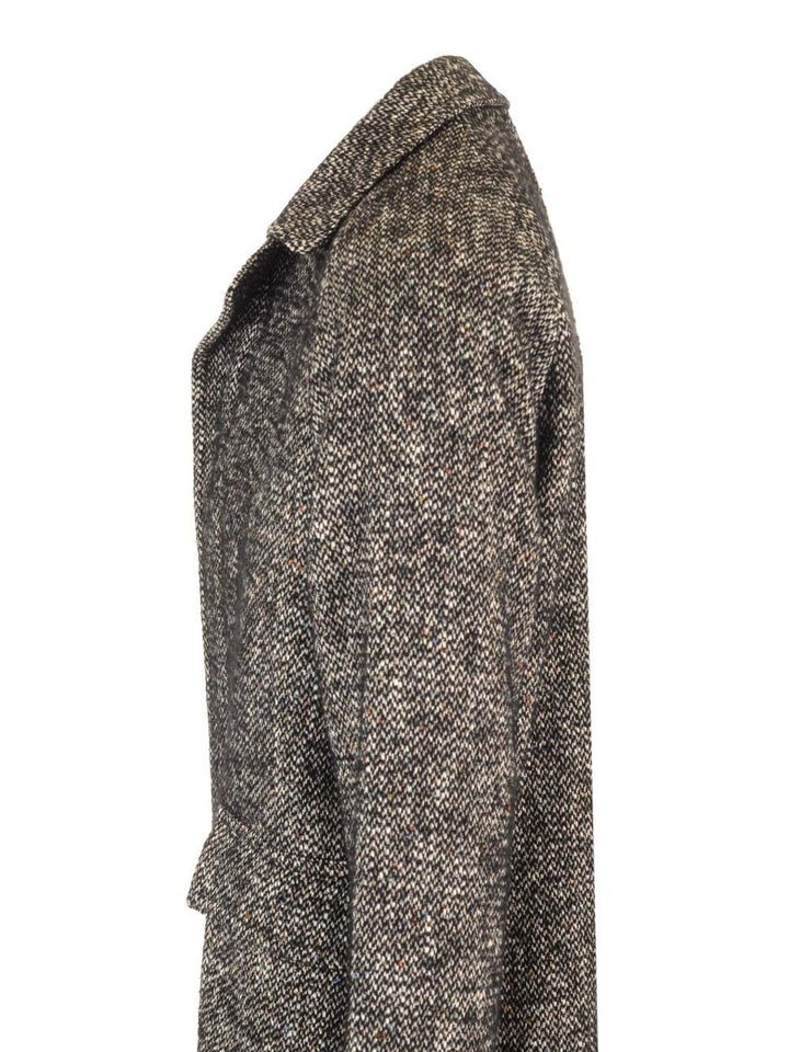 Tagliatore Unlined Tweed Coat Coats - Grey | 3730067a3153b4349ca4ea7d628b142a10a4112a