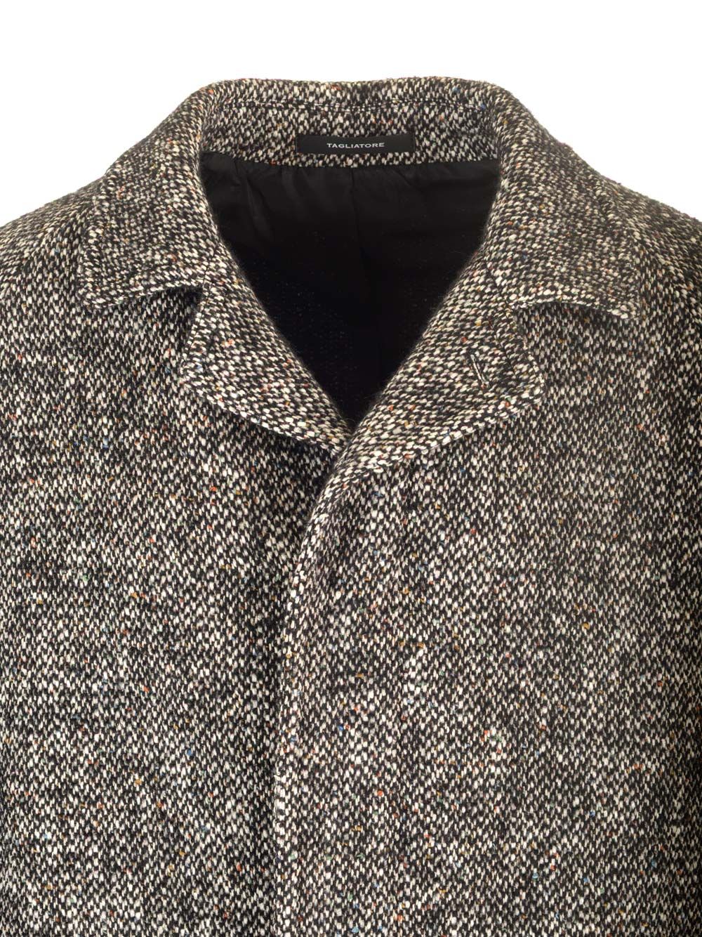 Tagliatore Unlined Tweed Coat Coats - Grey | 969d173dddde5404fac78e6f1ef52ebd8abf8485