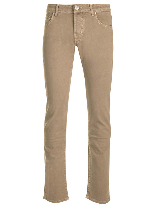 “Nick Slim” Trousers Jeans Beige