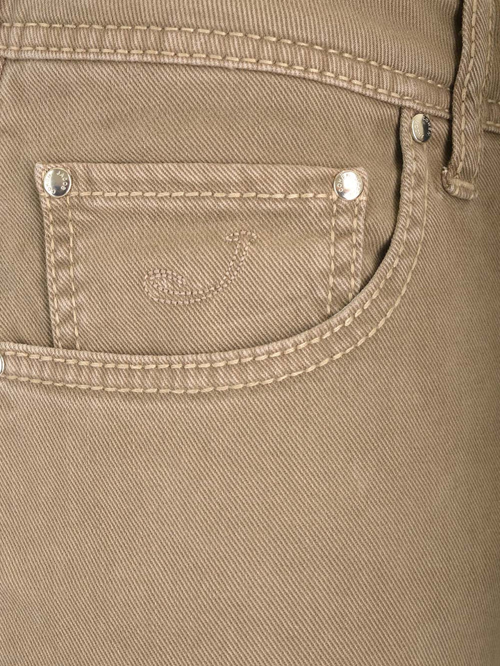 Jacob Cohen “Nick Slim” Trousers Jeans - Beige | 6648148e929cf6b28ff367d950f3712c2463e6c3