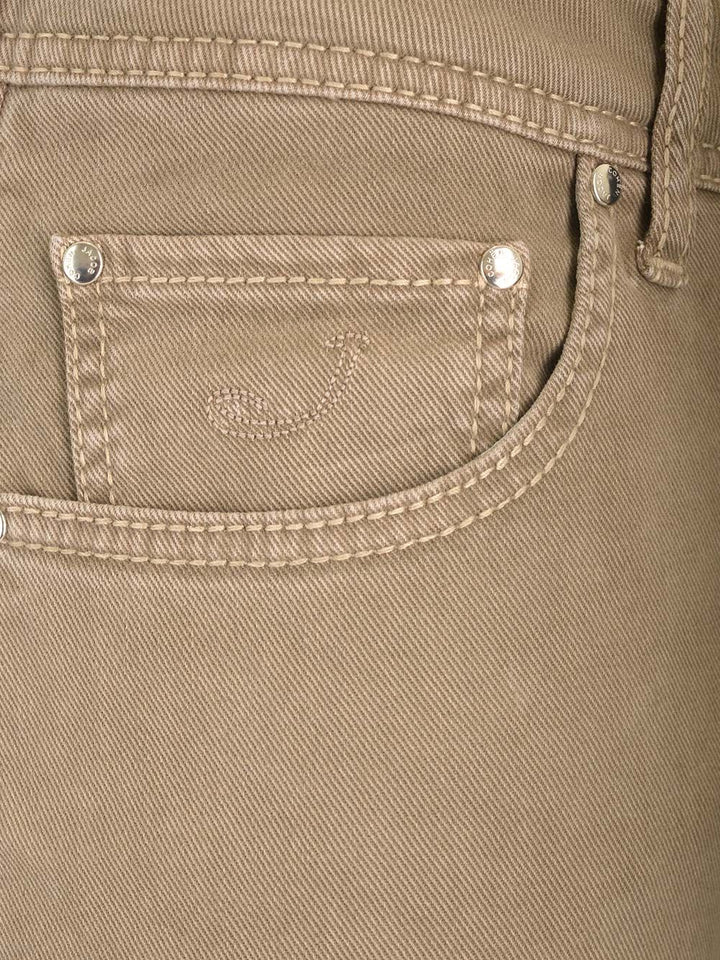 Jacob Cohen “Nick Slim” Trousers Jeans - Beige | 64a599f3c395da85f2c2fb6c126eda631ab56670