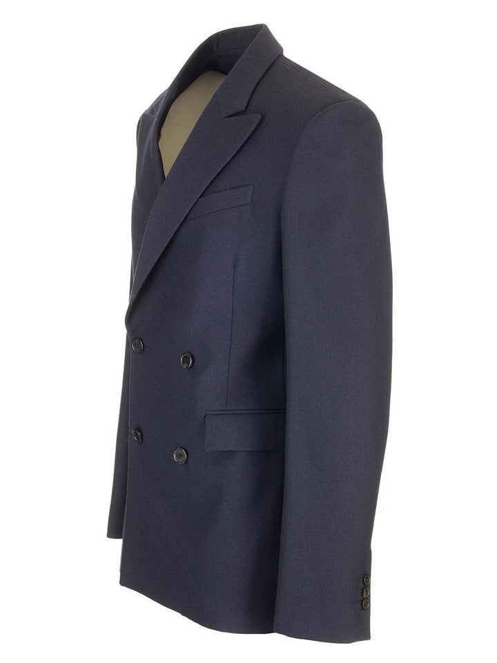 Loewe Double-Breasted  Jacket Jackets - Blue | 4cdc5f436be1d3341d3dc9e3768f2f4d9ce0c8fb