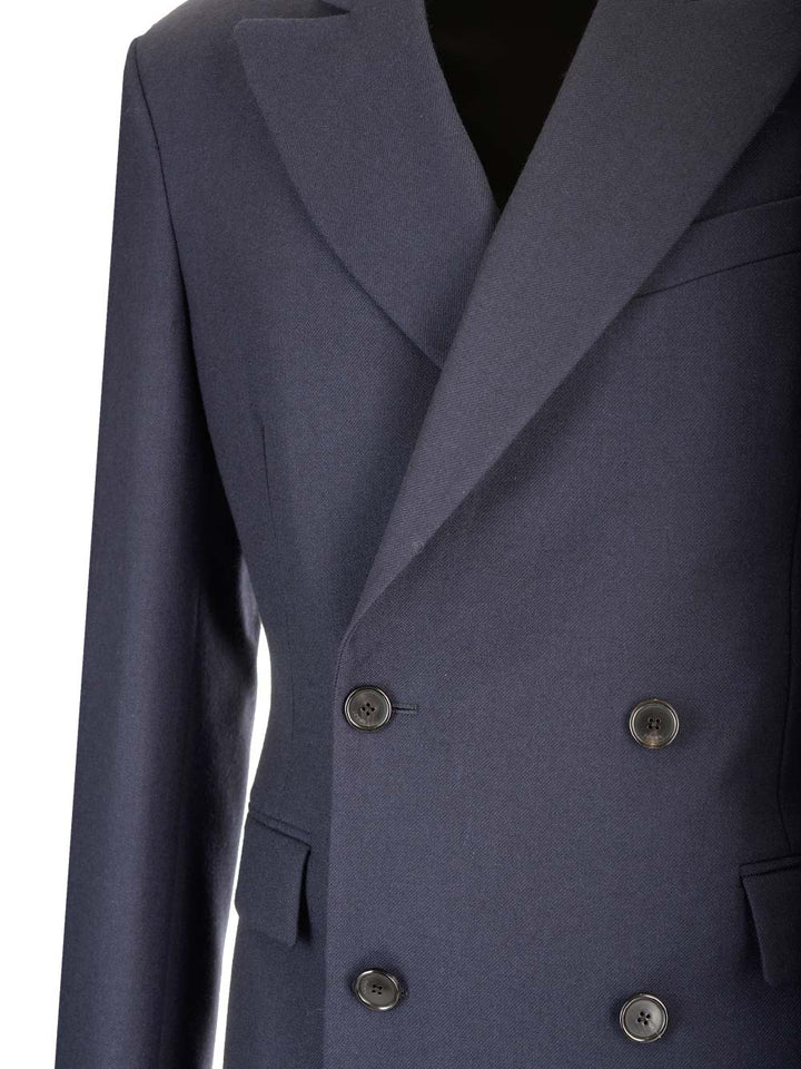 Loewe Double-Breasted  Jacket Jackets - Blue | 732302d66f76532e91be3103e2b23b79b99be649
