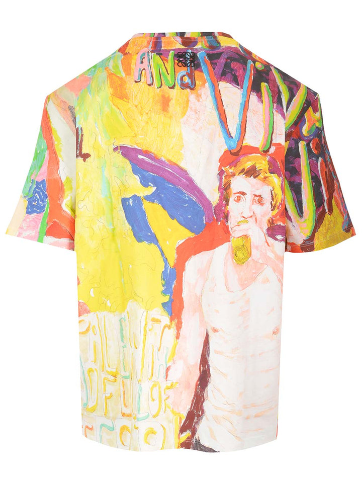 Loewe Multicolored T-Shirt - Multicolor | b59a5b273b372a33447936ef427f18d75f3b876d
