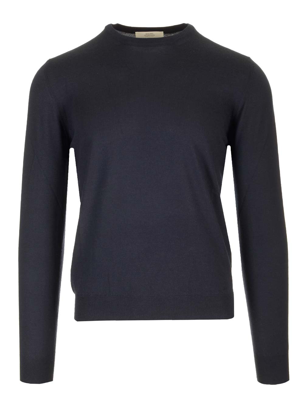 Mauro Ottaviani Crew Neck Sweater Knitwear - Blue | b009564da56e7783d5b90a8a0149e9a29dd28067