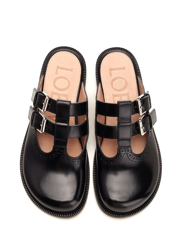 Loewe Mary Jane Mules Scarpe basse - Black | 465e27597c68f92baba88de976eac0ed586ea4ca