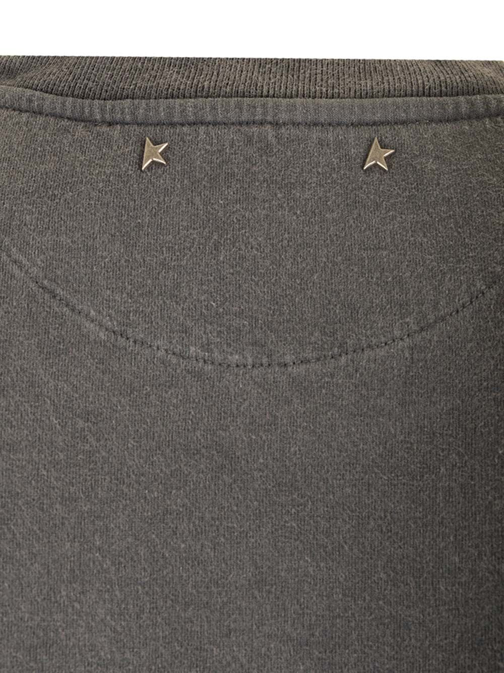 Golden Goose Deluxe Brand Distressed T-Shirt - Grey | 2f6049a3e4c9432e1c0eb96fee10d75450ce5d1e