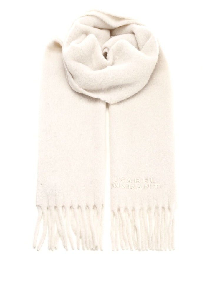 Isabel Marant Firny Scarves And Foulards - White | 0e7763bf44ef91a858a2fd8155d34fcbf69cc71c