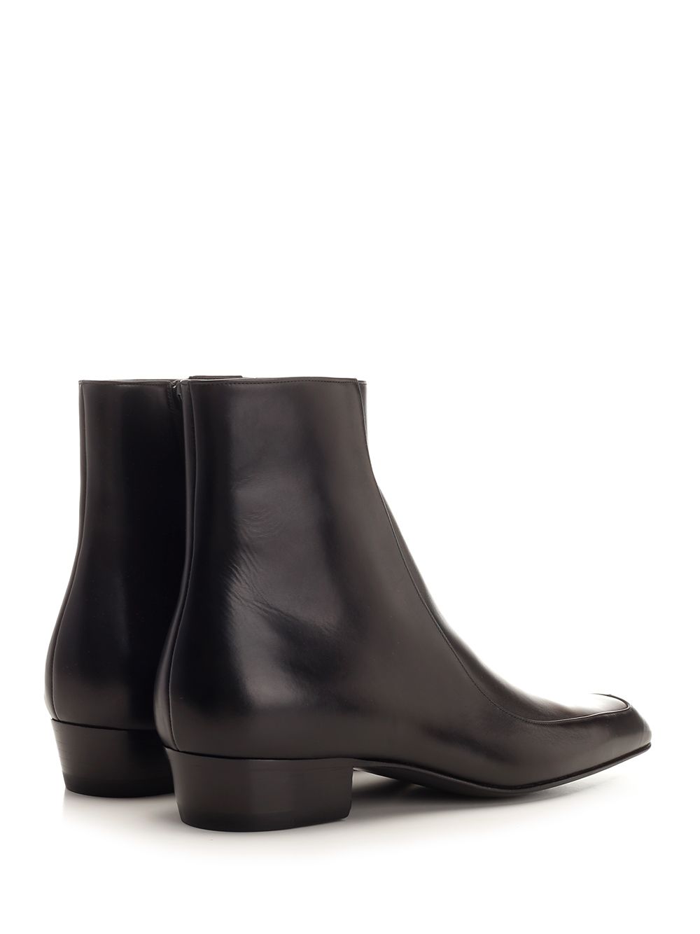 Saint Laurent Augustin Boots - Black | 123082df794ff0716a38e6311f2830d46d6b6039