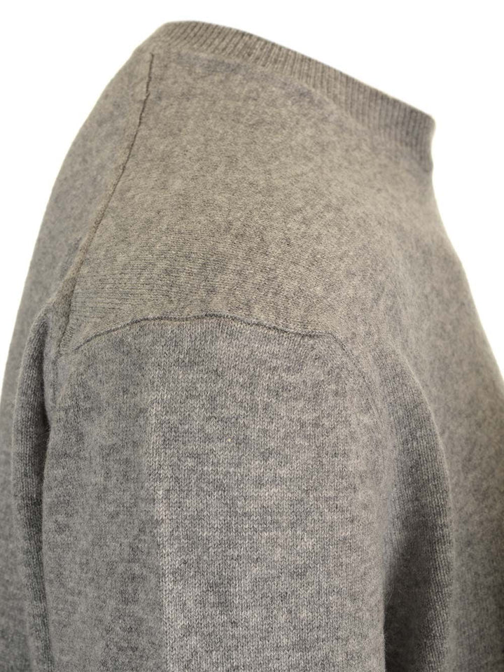 Comme Des GarçOns Shirt Wool Sweater Knitwear - Grey | 3a457c96668afd40ec1298167f56d5c9f9fd5fad