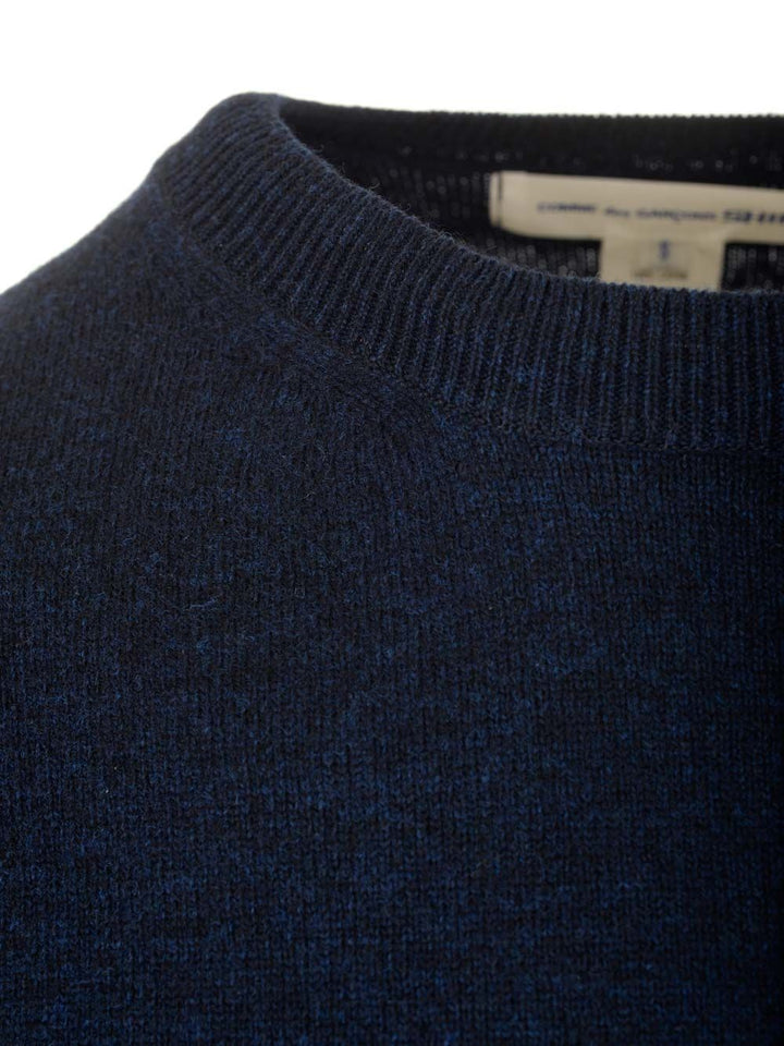 Comme Des GarçOns Shirt Wool Sweater Knitwear - Blue | 14d0bea06a0a2cd18e59e0a8c85d5953da692a58