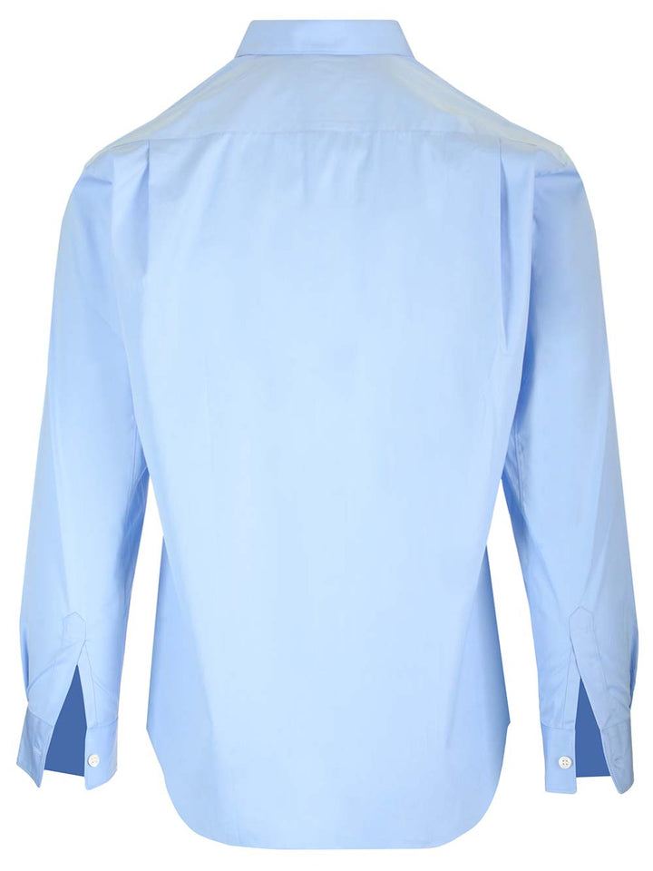 Comme Des GarçOns Shirt Cotton Poplin Shirt Shirts - Light blue | 91c45b524fc59d851b17a7a6a33b7772fbbfd080